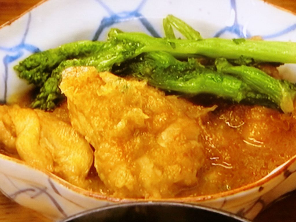 【男子ごはん】鶏肉の梅肉みぞれ煮のレシピ・国分太一・栗原心平