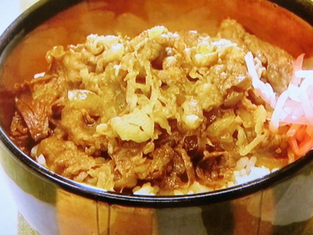 【男子ごはん】牛丼のレシピ・国分太一・栗原心平