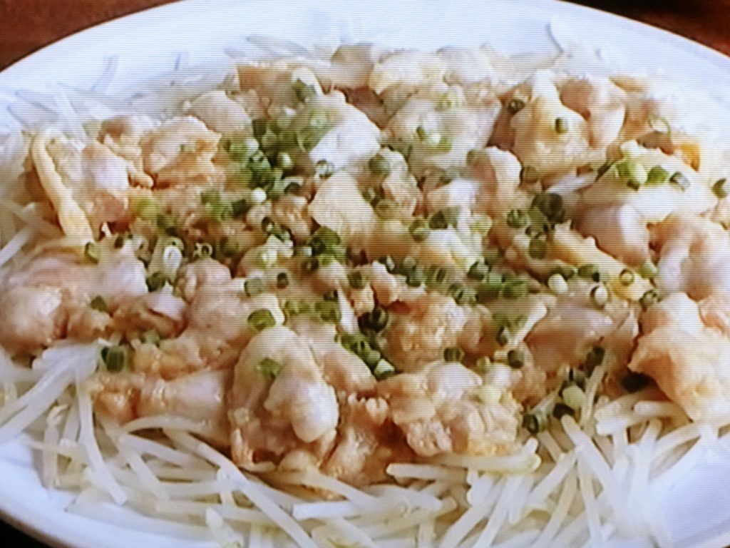 【キューピー３分クッキング】鶏肉ともやしのレンジ蒸しのレシピ・藤井恵