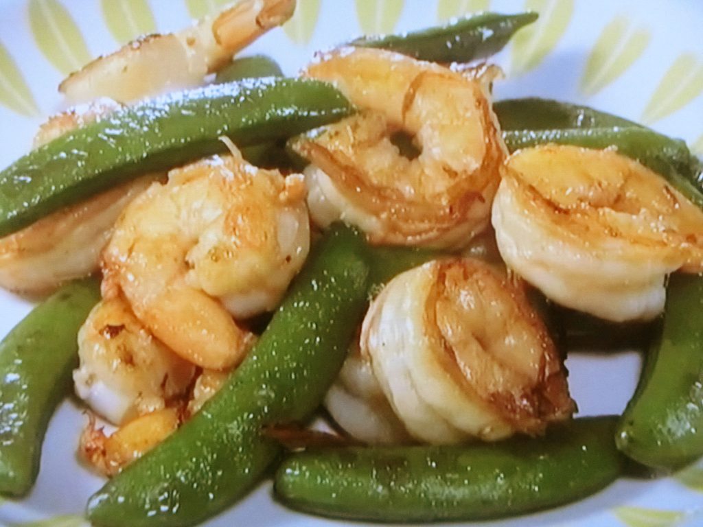 【きょうの料理ビギナーズ】スナップえんどうとえびのシンプル炒めのレシピ・藤野嘉子