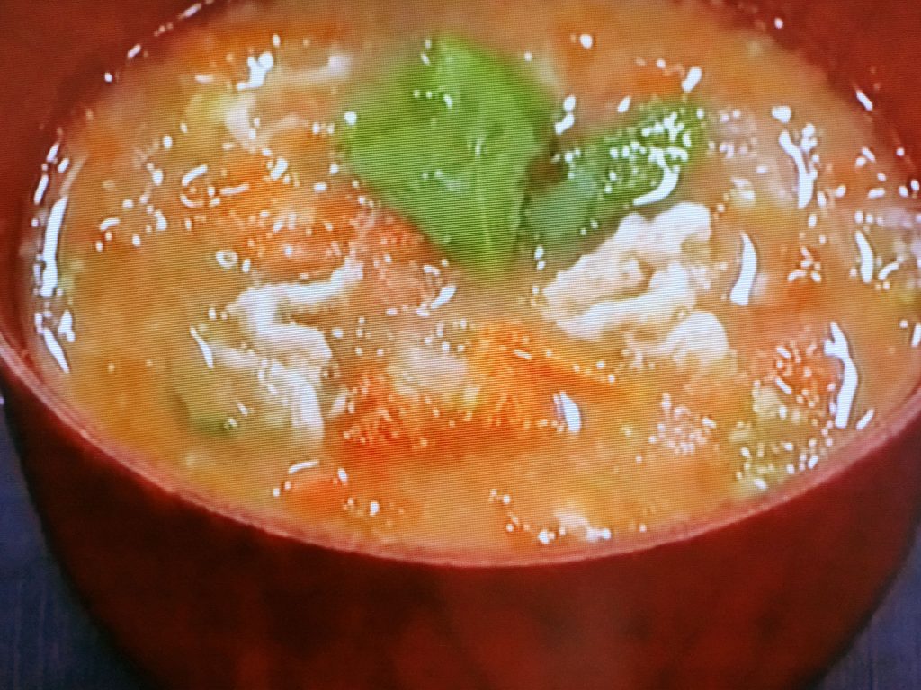 【あさイチ】トマト豚汁のレシピ・みんな！ゴハンだよ・山脇りこ