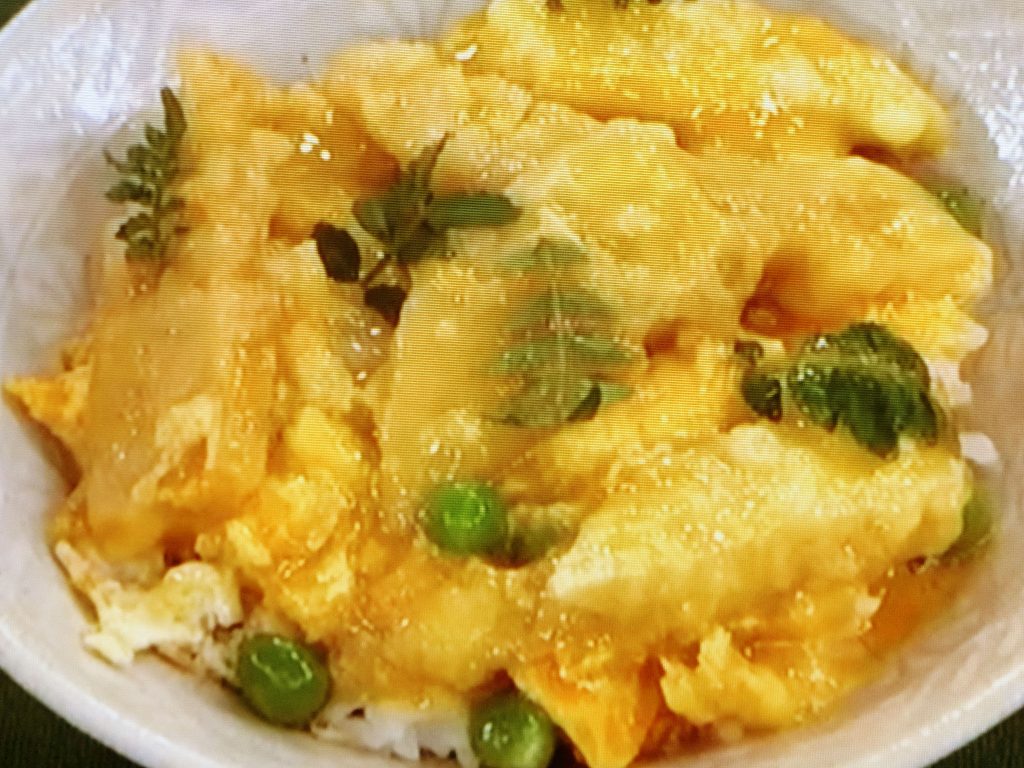 【夢の３シェフ競演】とろ～りたけのこの天とじ丼のレシピ・中嶋貞治・夢の３シェフ競演
