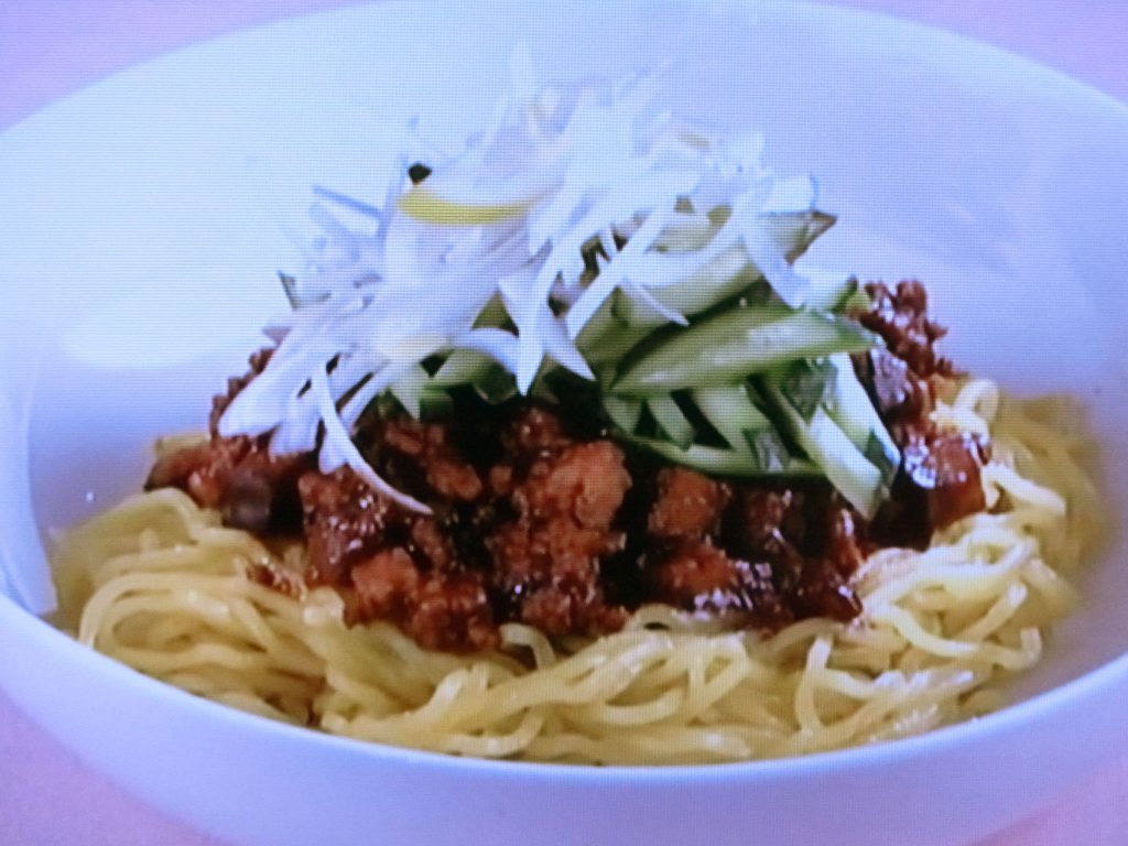 【上沼恵美子のおしゃべりクッキング】ジャージャン麺のレシピ・上沼恵美子・石川智之