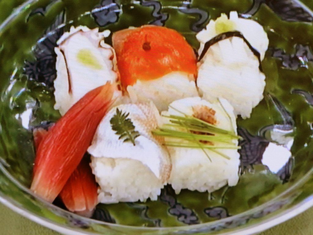 【あさイチ】おたのしみ　ひと口おすしのレシピ・みんな！ゴハンだよ・鈴木登紀子