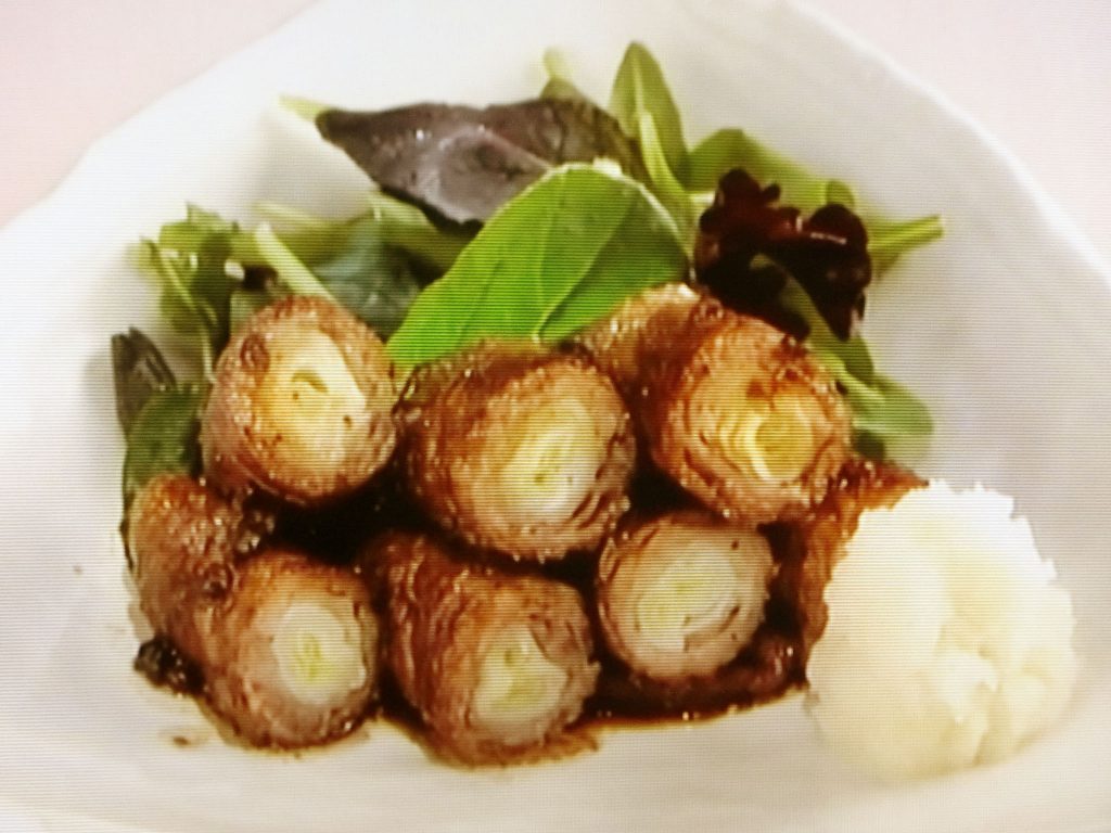 【上沼恵美子のおしゃべりクッキング】ねぎの牛肉巻きのレシピ・上沼恵美子・岡本健二