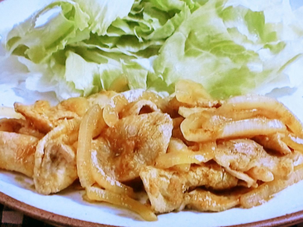 【キューピー３分クッキング】豚肉のしょうが焼き カレー風味のレシピ・小林まさみ