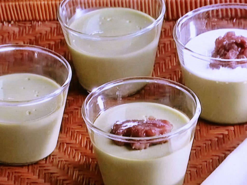 【キューピー３分クッキング】抹茶のミルクゼリーのレシピ・石原洋子