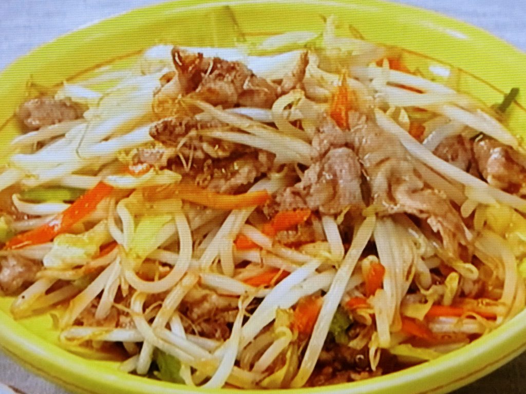 【男子ごはん】肉野菜炒めのレシピ・国分太一・栗原心平