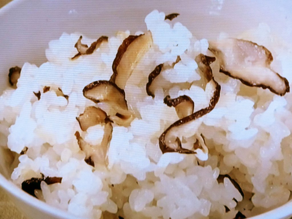 【きょうの料理】焼きしいたけの混ぜご飯のレシピ・近藤幸子