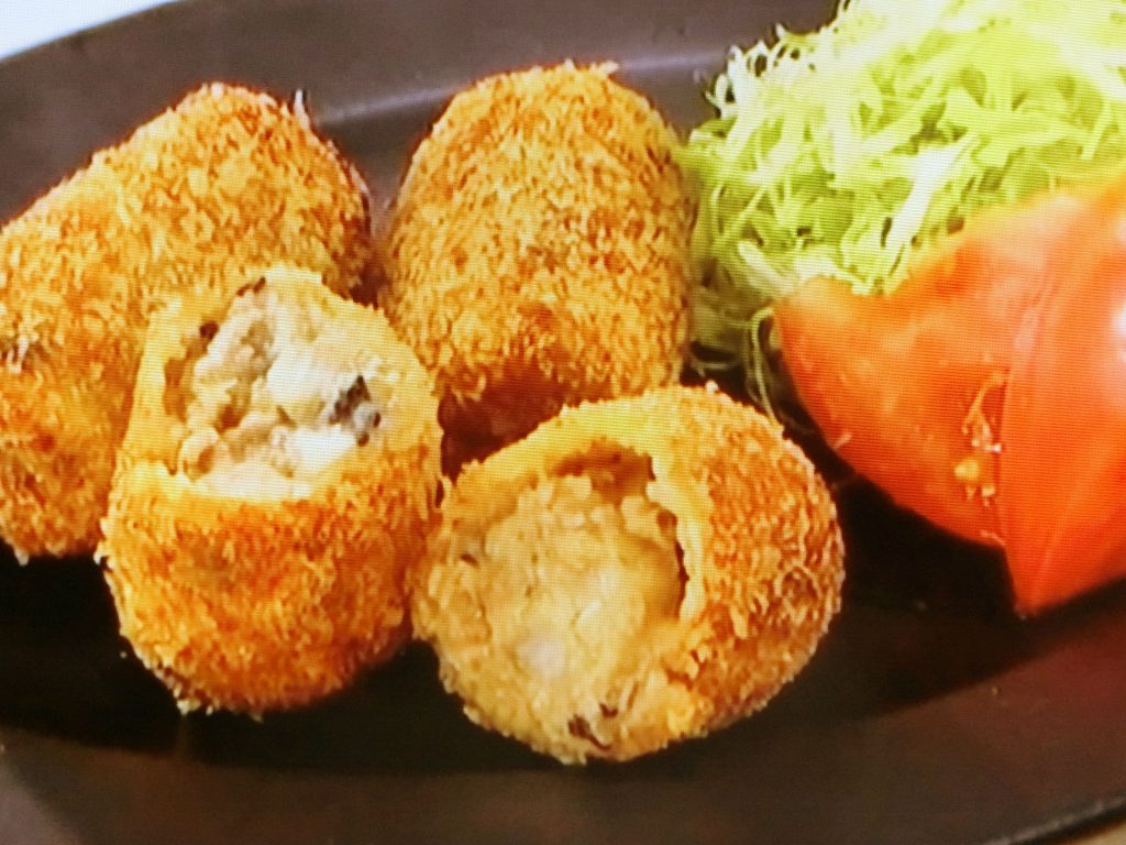【ノンストップ】長イモコロッケのレシピ・坂本昌行・坂本昌行のOne Dish