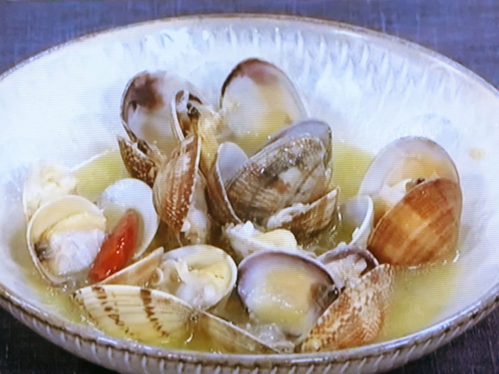 【きょうの料理】あさりの酒蒸しのレシピ・ほりえさわこ
