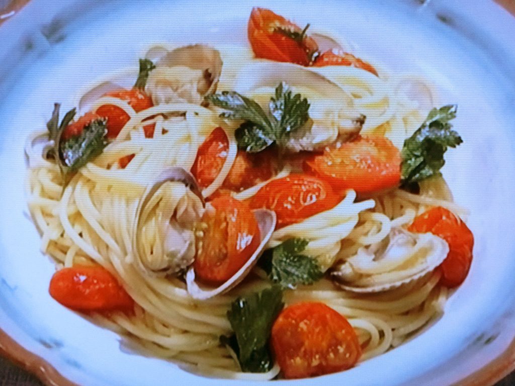 【きょうの料理】あさりのスパゲッティのレシピ・ほりえさわこ