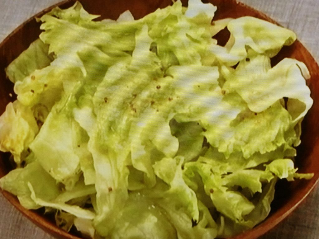 【きょうの料理】レタスサラダのレシピ・ほりえさわこ
