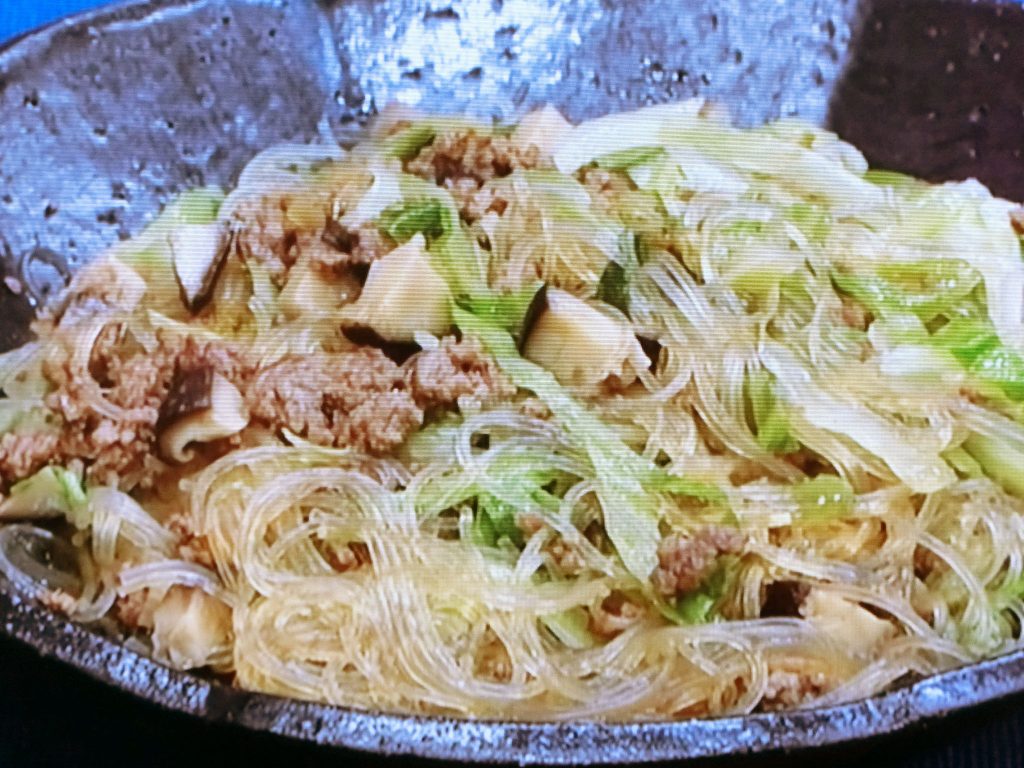 【ノンストップ】レタス麻婆春雨のレシピ・笠原将弘・笠原将弘のおかず道場