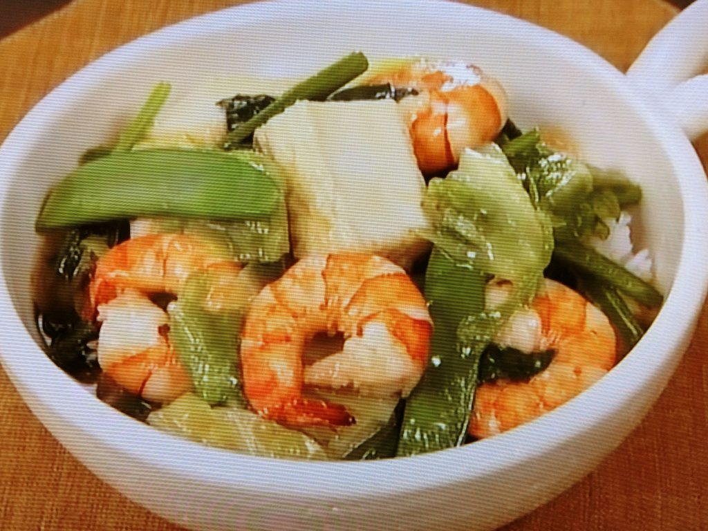 【きょうの料理】えびの中華丼のレシピ・ゆーママ,松本ゆうみ,松本有美・松本有美,松本ゆうみ,ゆーママ