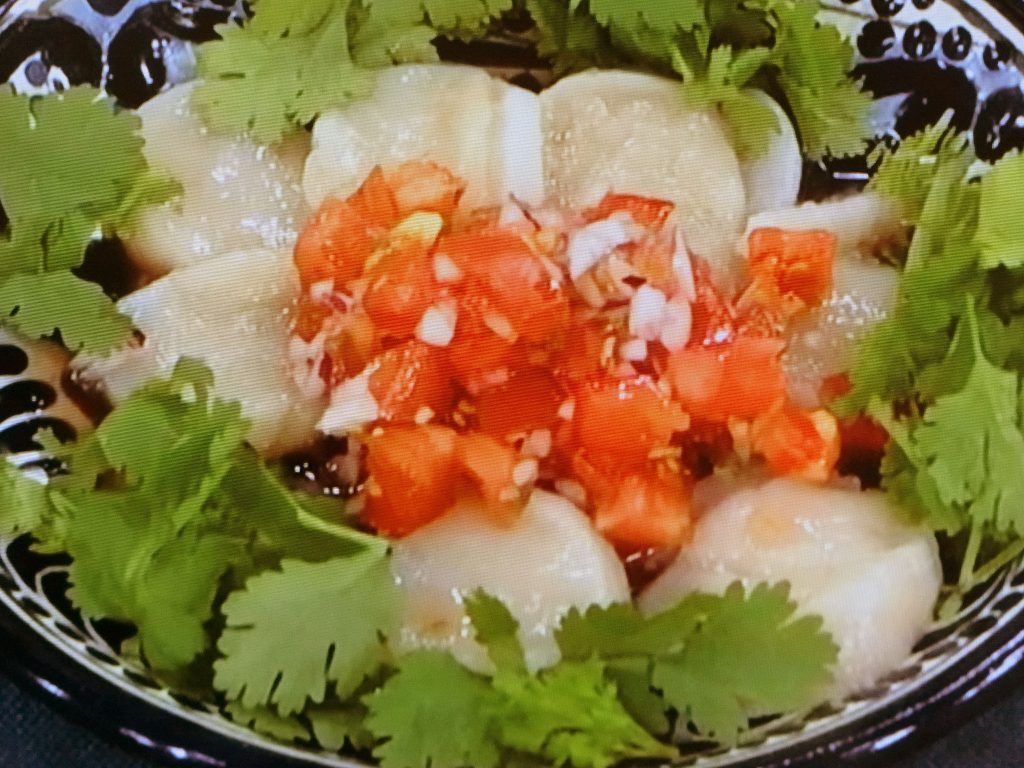 【あさイチ】ペルー風　ほたての刺身サラダのレシピ・みんな！ゴハンだよ・荻野恭子