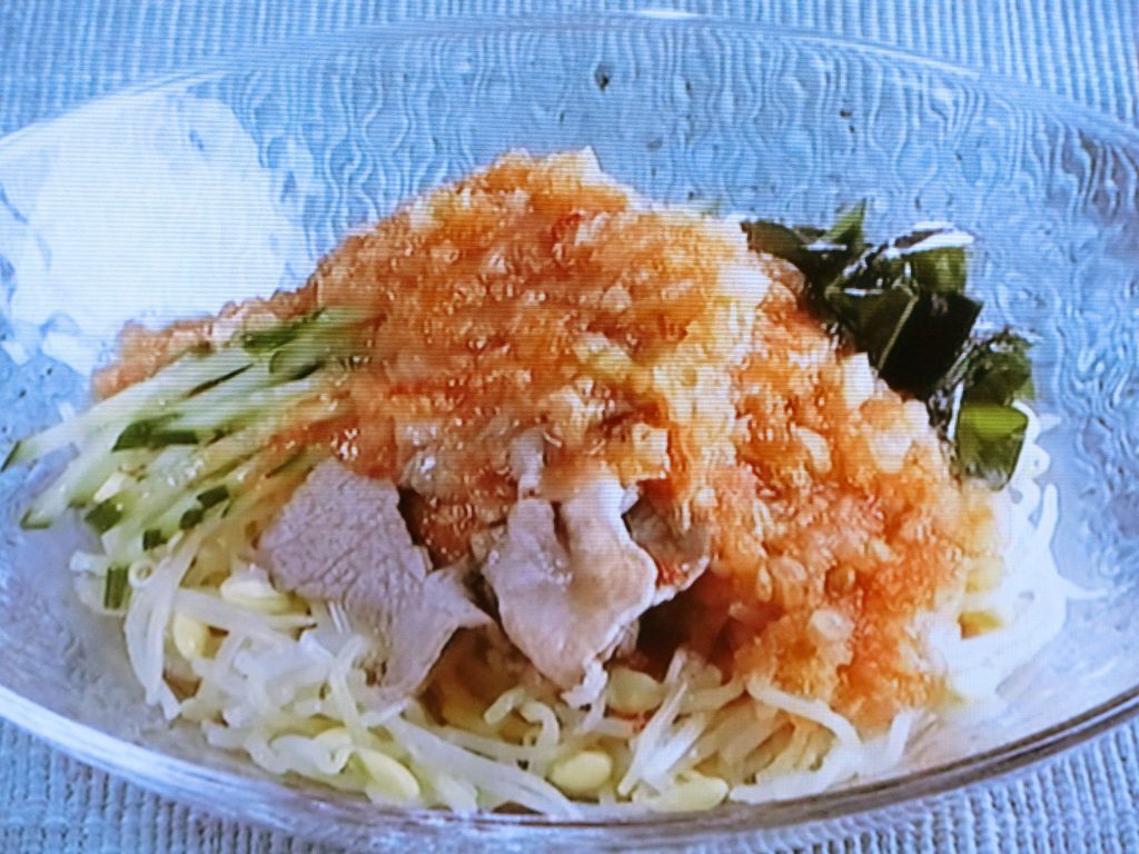 【キューピー３分クッキング】トマトキムチ冷やし中華のレシピ・藤井恵