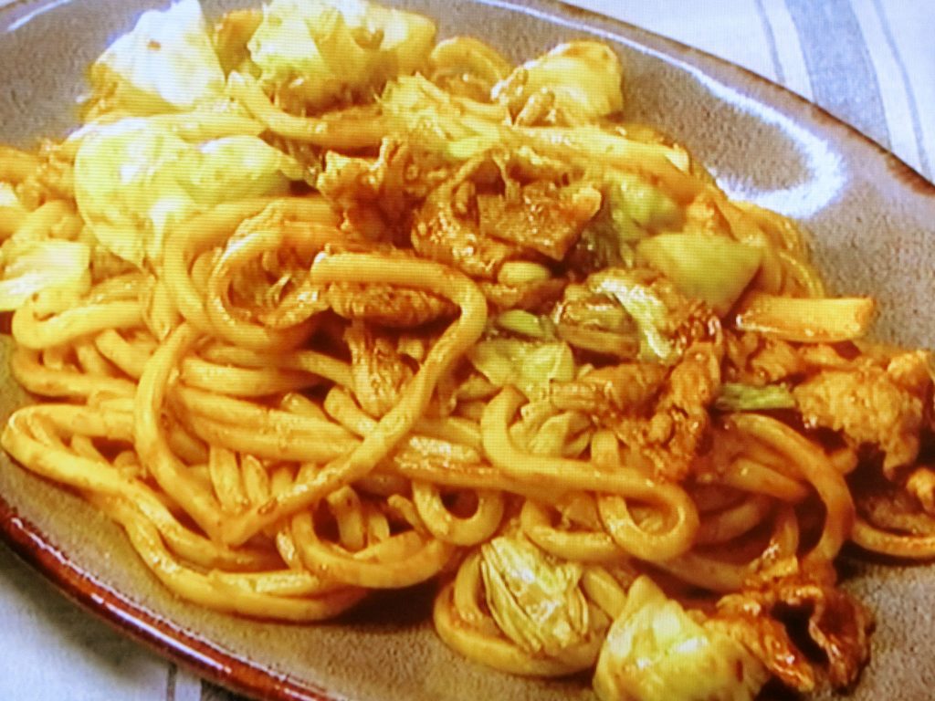 【男子ごはん】亀山みそ焼きうどんのレシピ・国分太一・栗原心平