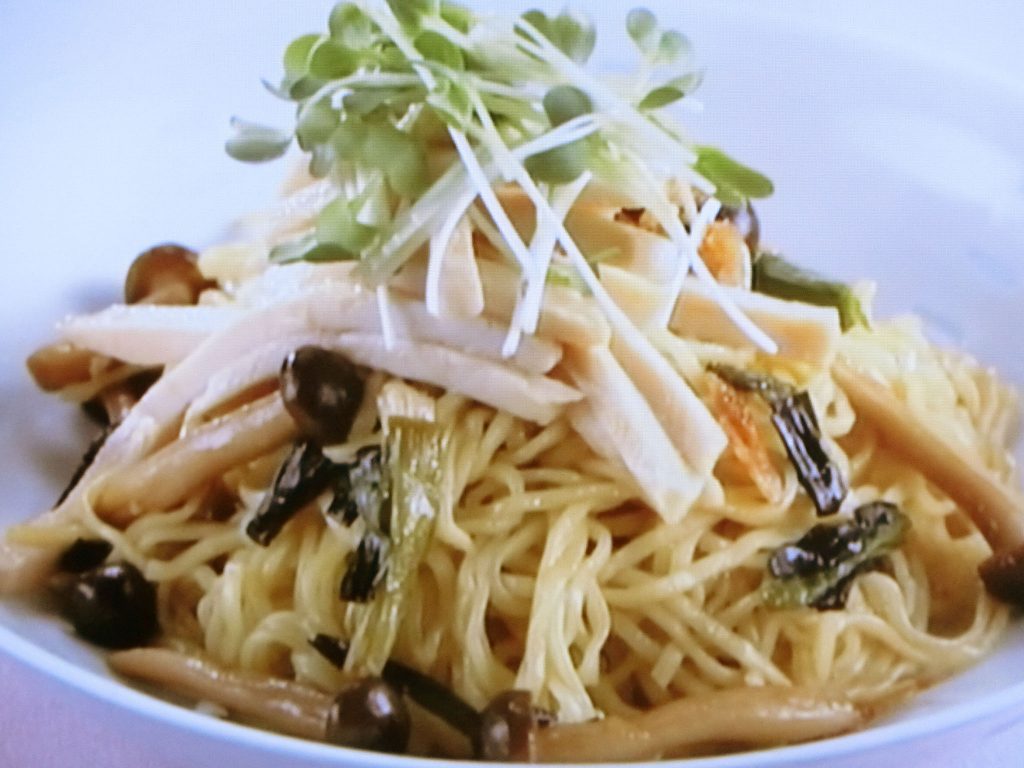 【上沼恵美子のおしゃべりクッキング】ねぎ風味の和え麺のレシピ・上沼恵美子・石川智之