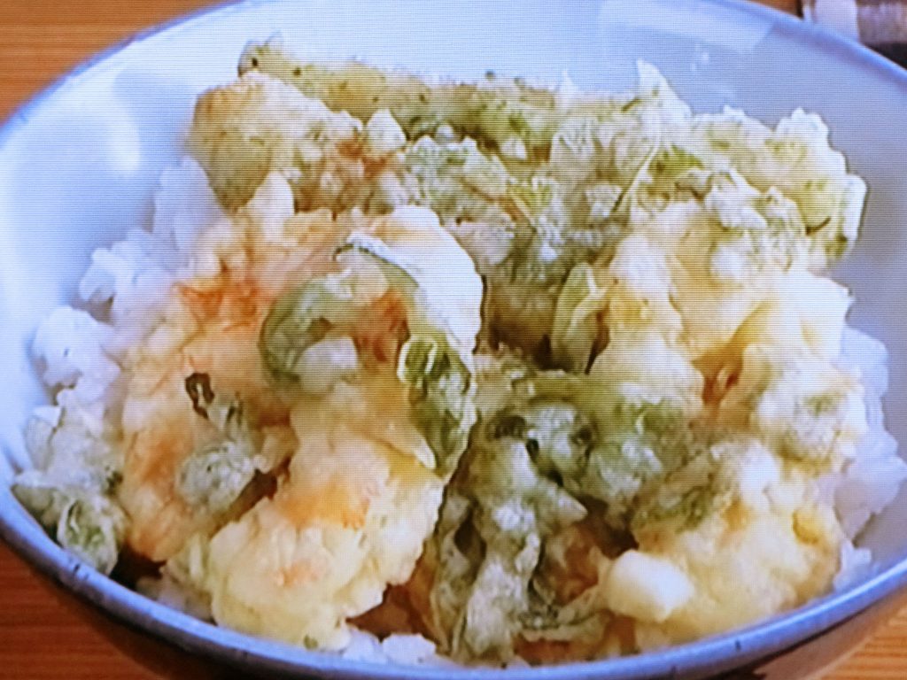 【キューピー３分クッキング】かき揚げ天丼のレシピ・田口成子
