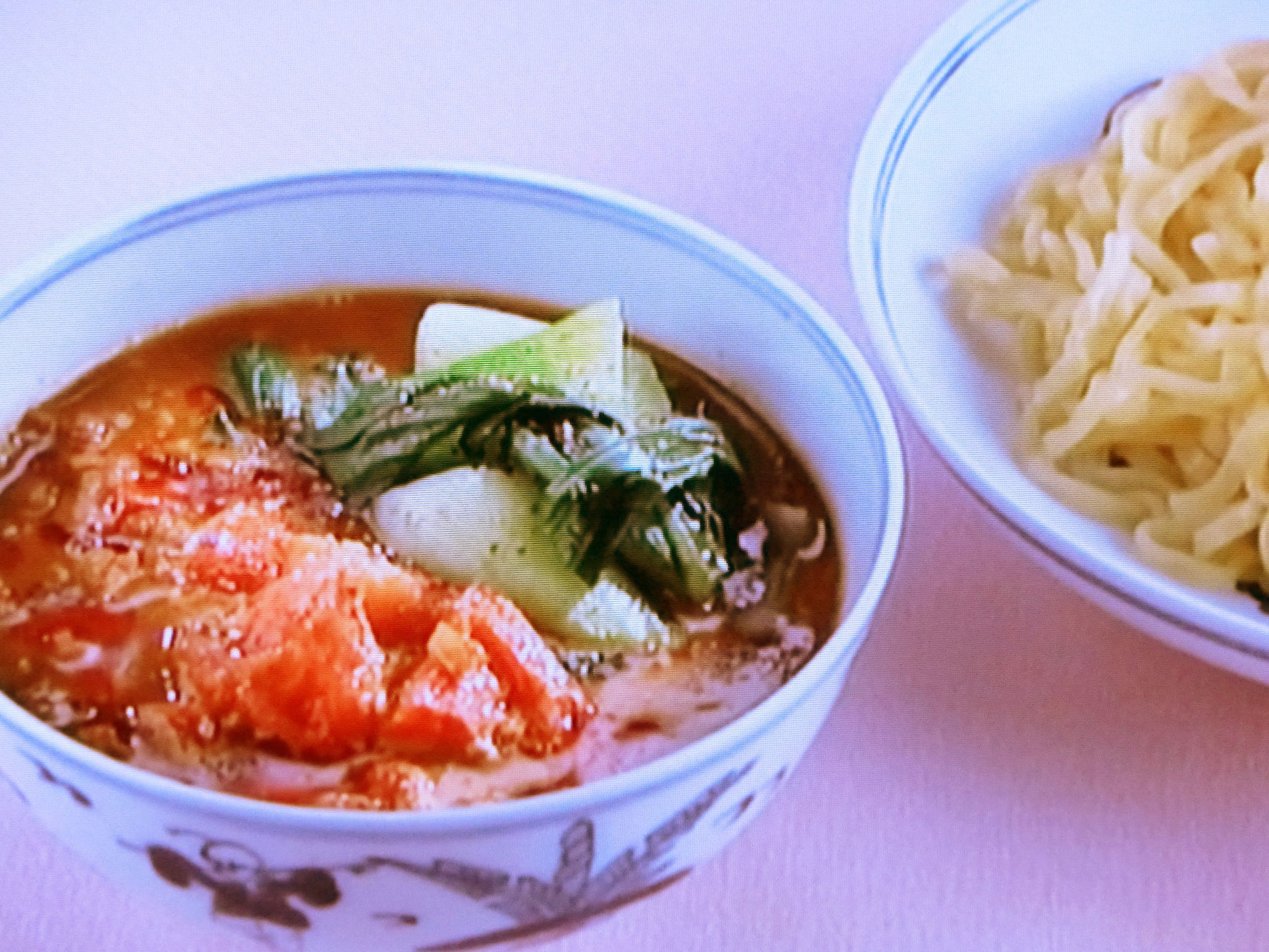 上沼恵美子のおしゃべりクッキング トマト担々つけ麺 のレシピby上沼恵美子石川智之 6月21日 おさらいキッチン