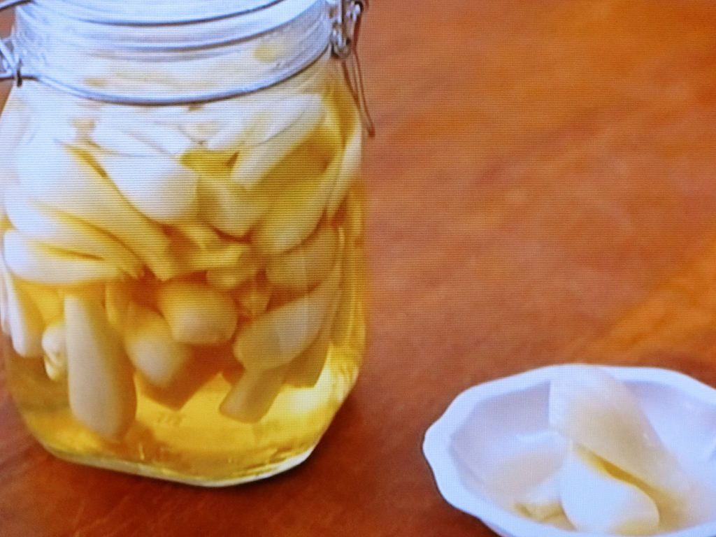 【きょうの料理】らっきょうの甘酢漬けのレシピ・ワタナベマキ