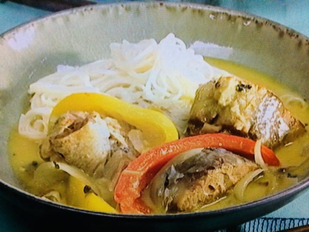 【キューピー３分クッキング】さばみそ煮缶のココナッツカレー そうめん添えのレシピ・ワタナベマキ