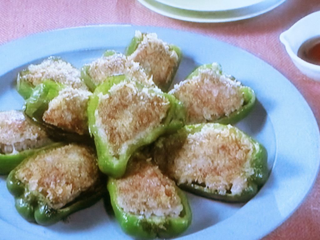 【きょうの料理ビギナーズ】ピーマンの肉詰めのレシピ・藤野嘉子