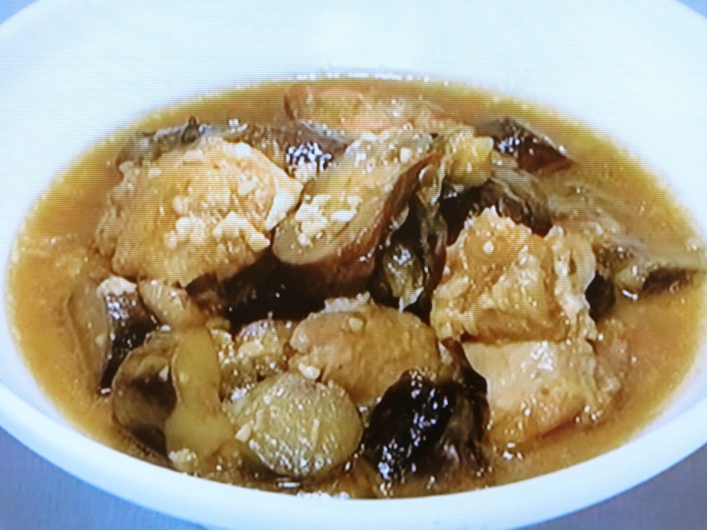 【きょうの料理】なすと鶏肉の甘酒みそ煮のレシピ・髙城順子