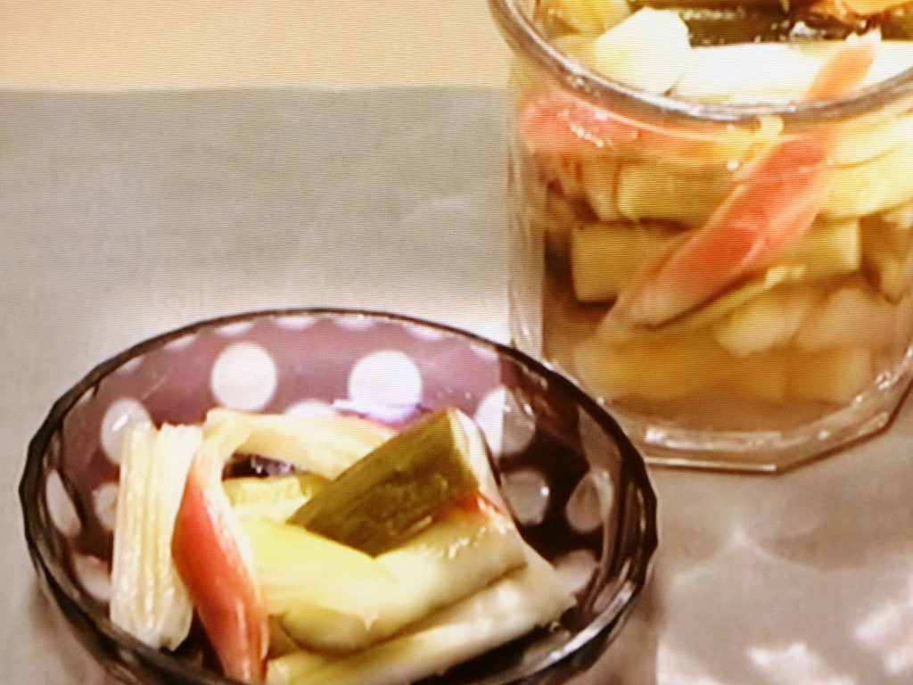 【きょうの料理】即席ピクルスのレシピ・堀江ひろ子