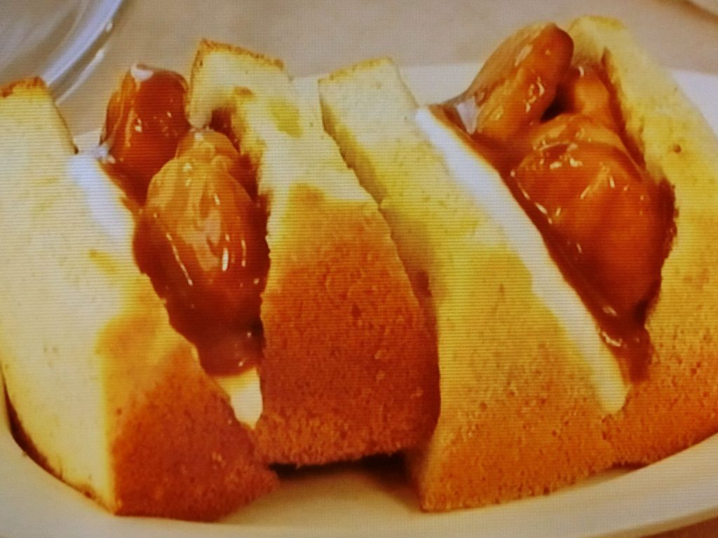 【きょうの料理】キャラメルバナナのシフォンサンドのレシピ・なかしましほ