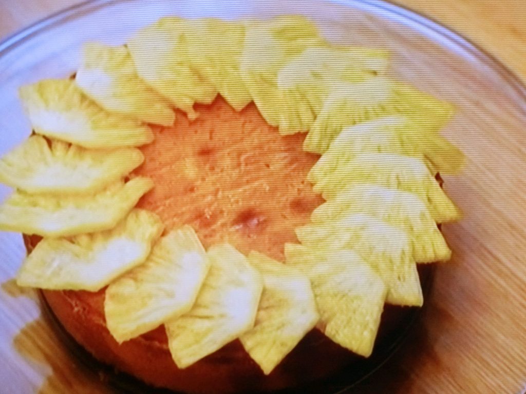 【きょうの料理】パイナップルのケーキのレシピ・ムラヨシマサユキ