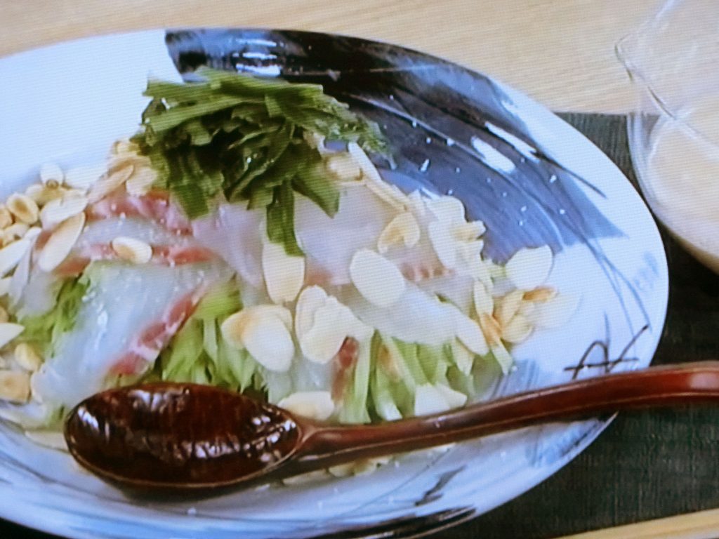 【きょうの料理】お刺身サラダのレシピ・土井善晴