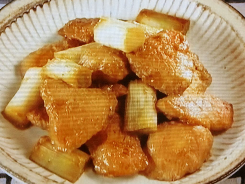 【きょうの料理】鶏むね肉の甘辛ねぎ炒めのレシピ・ゆーママ,松本ゆうみ,松本有美・松本有美,松本ゆうみ,ゆーママ