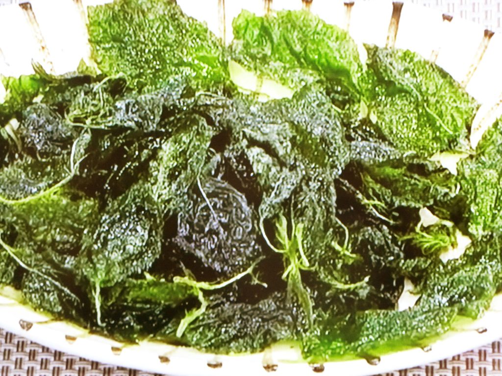 【あさイチ】モロヘイヤの素揚げのレシピ