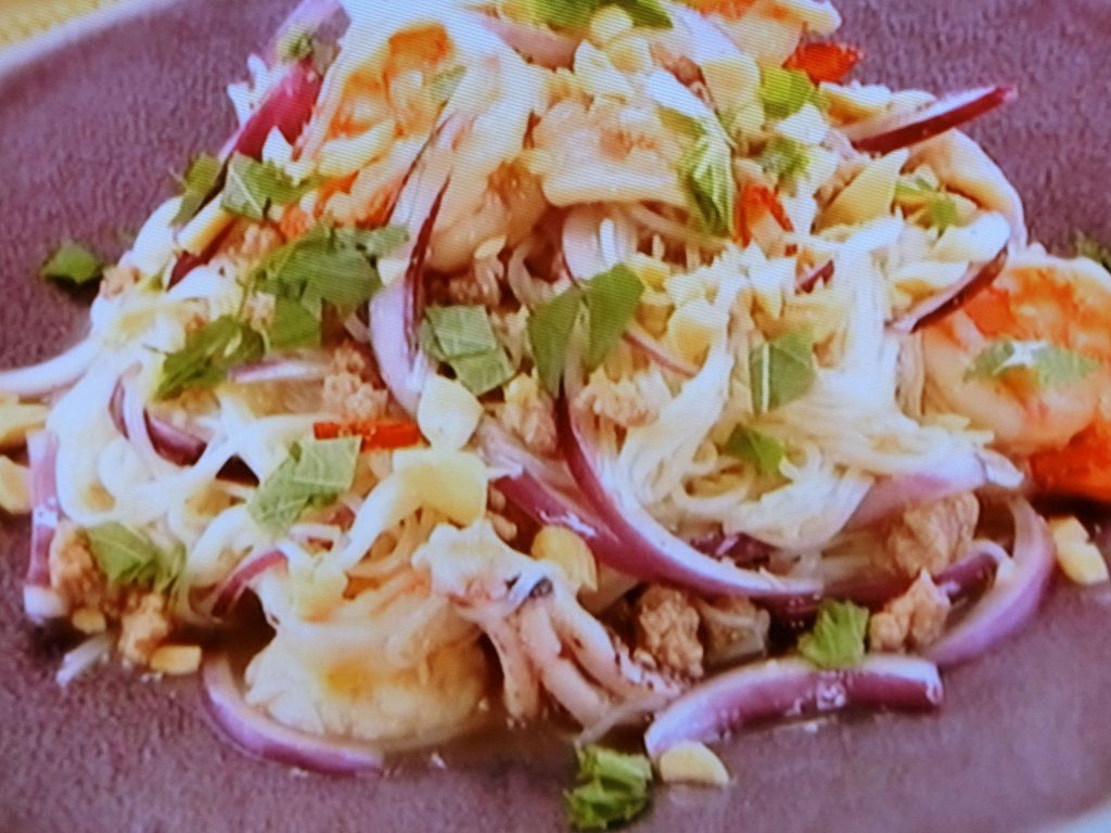 【ノンストップ】ヤムウンセンそうめんのレシピ・坂本昌行・坂本昌行のOne Dish