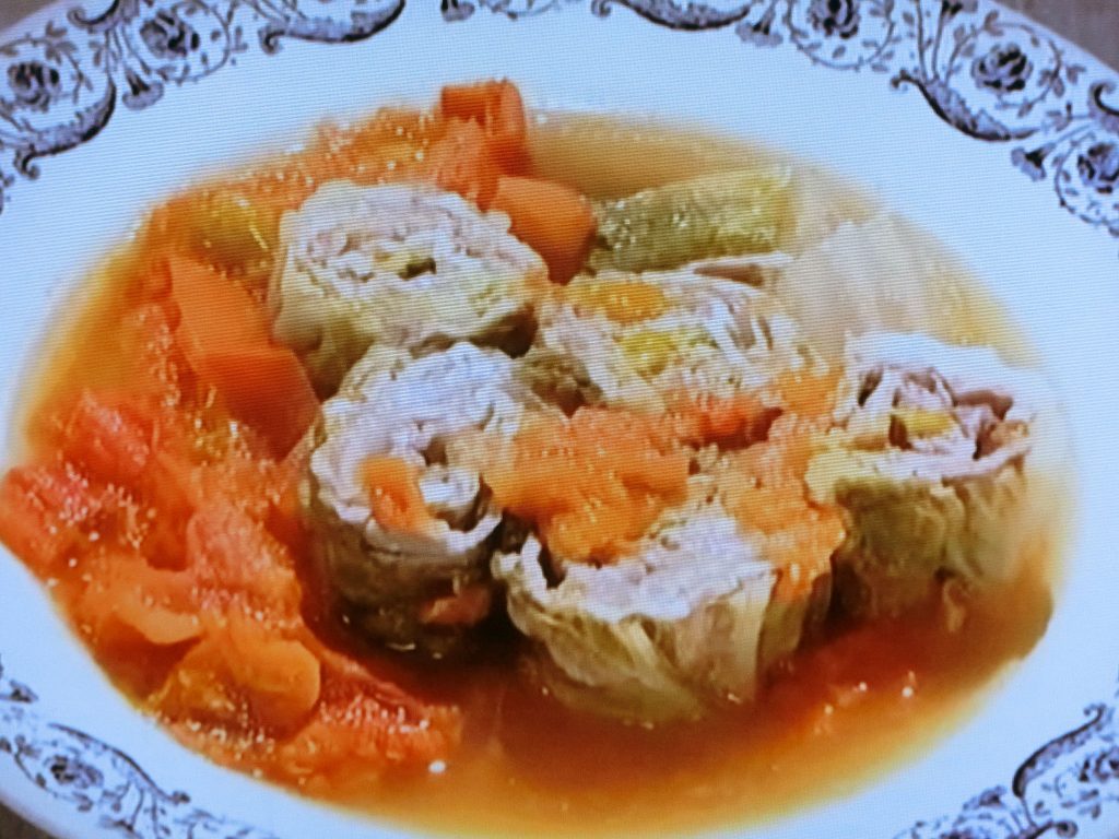 【きょうの料理】ロール白菜のトマト煮のレシピ・横山タカ子