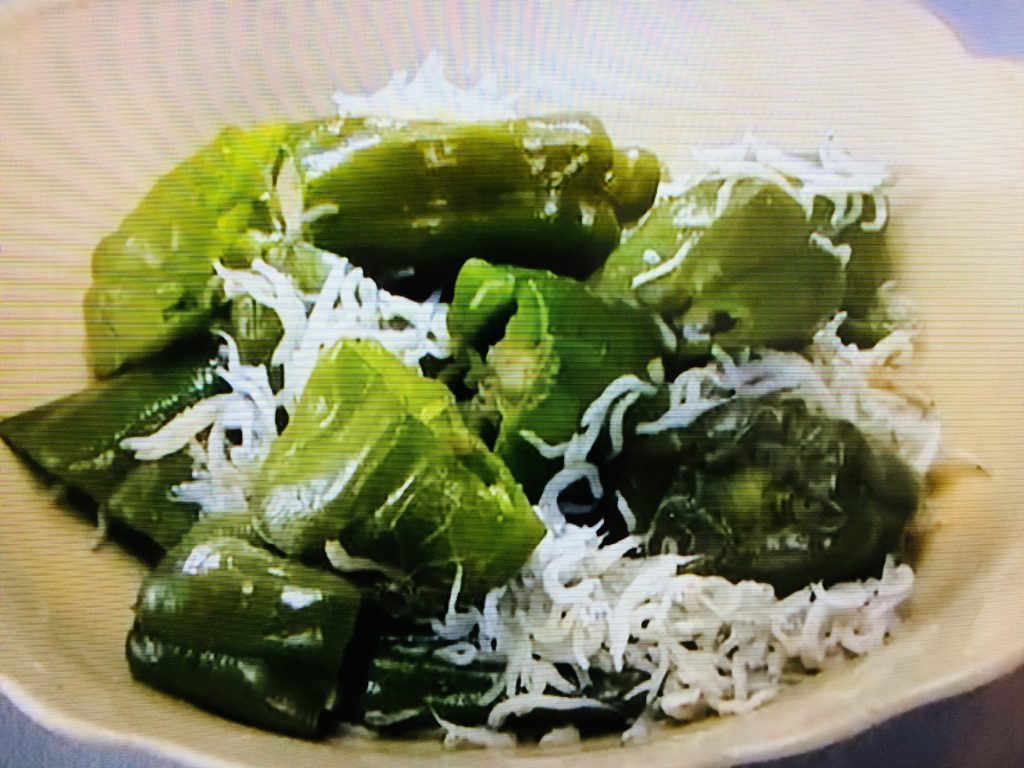 【おかずのクッキング】ピーマンとしらすの煮つけのレシピ・土井善晴