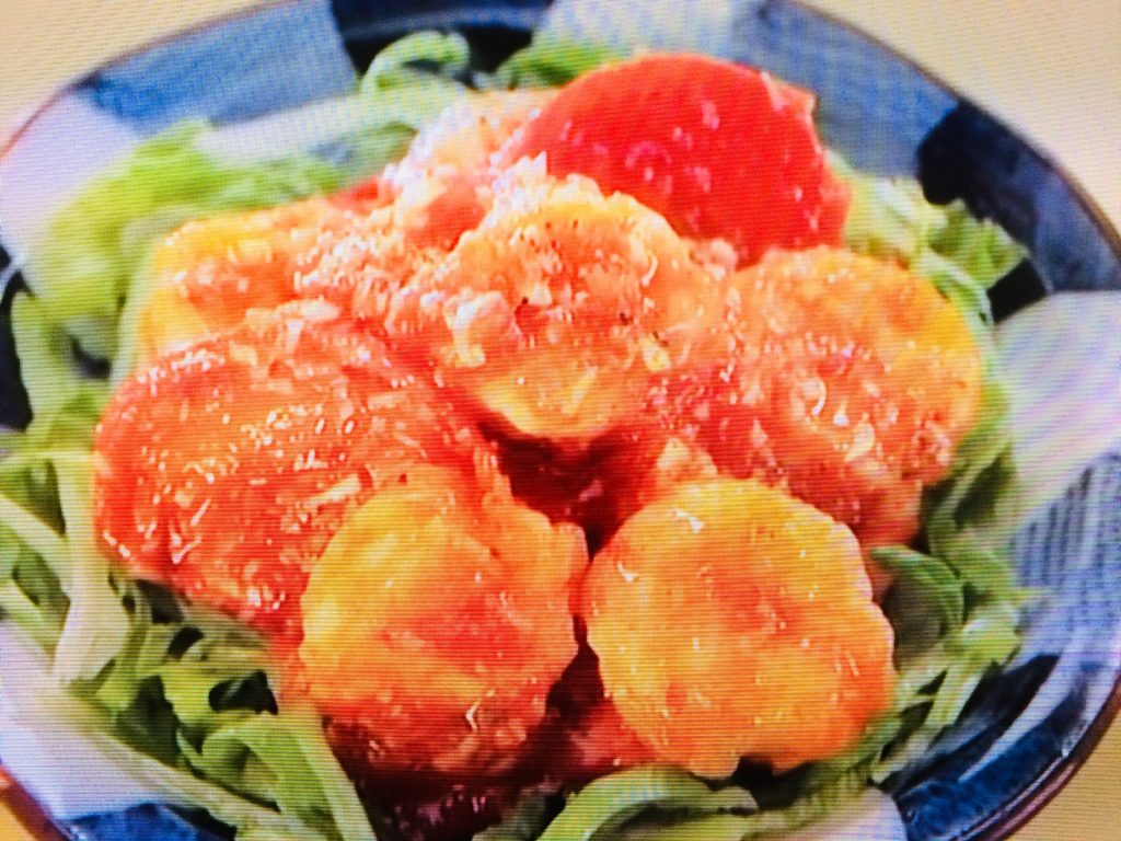 【おかずのクッキング】冷やしトマトエビチリのレシピ・笠原将弘
