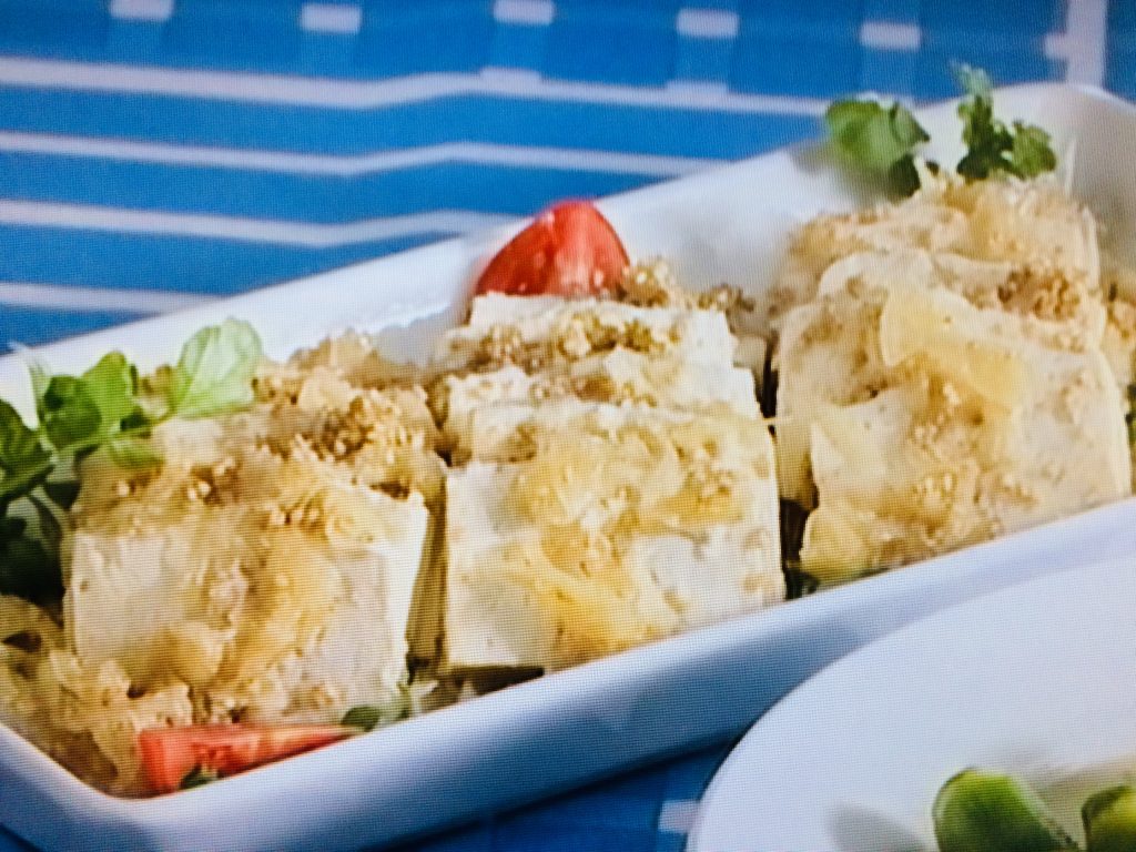 【キューピー３分クッキング】豆腐のごまマリネのレシピ・みなくちなほこ