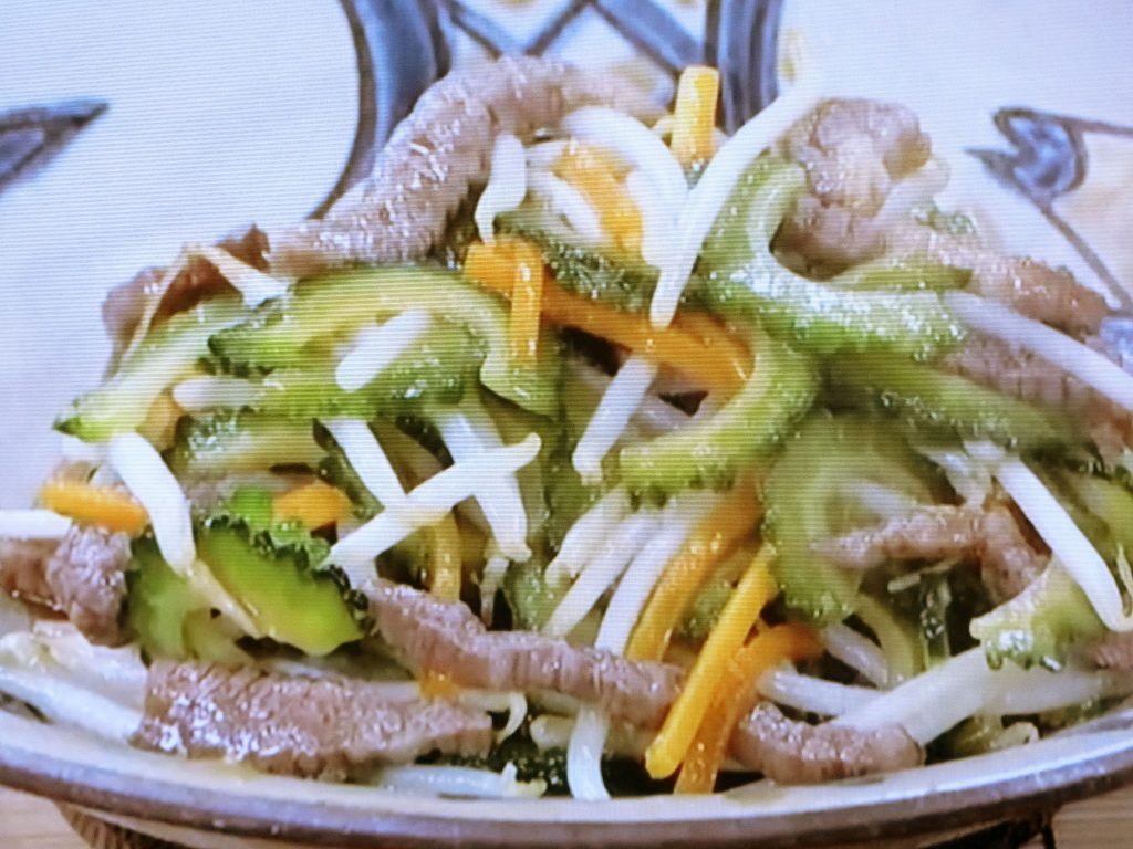 【きょうの料理】ゴーヤーのチンジャオロースー風のレシピ・高井英克