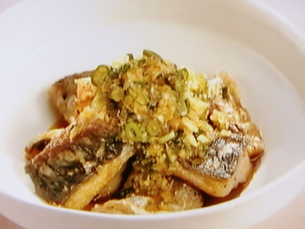【上沼恵美子のおしゃべりクッキング】あじの山椒風味のレシピ・上沼恵美子・岡本健二