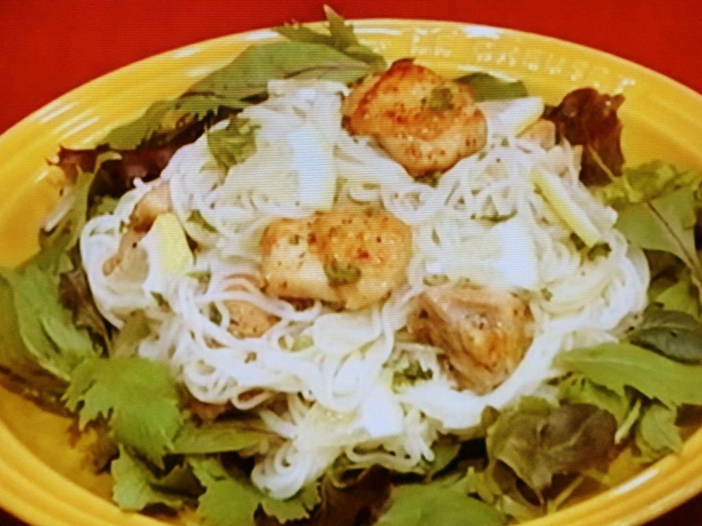 【ノンストップ】レモンバターチキンの冷製パスタ風のレシピ・検索きょうのおしゃレシピ