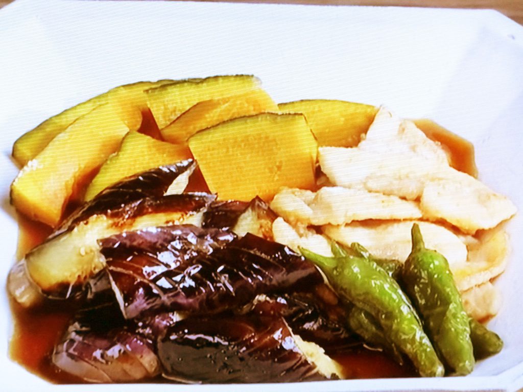 【キューピー３分クッキング】夏野菜と豚肉の焼きづけのレシピ・田口成子