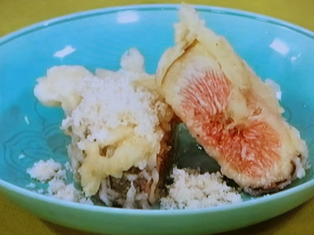 【きょうの料理】いちじくの天ぷらのレシピ・柳原尚之