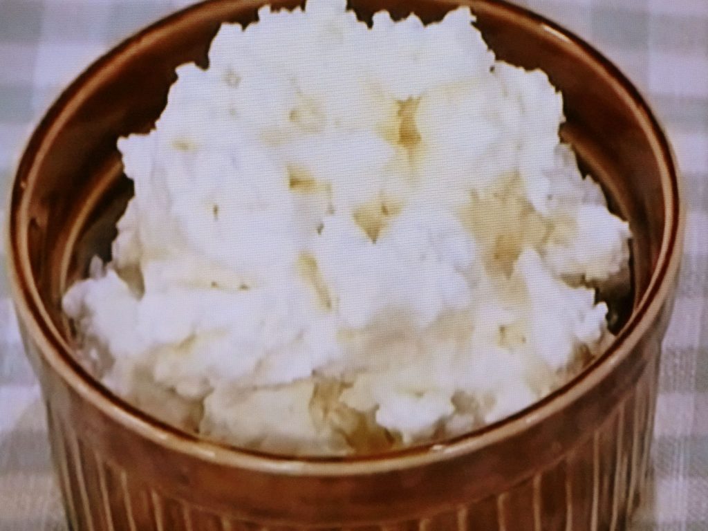 【きょうの料理】手づくりミルクチーズのレシピ・市瀬悦子