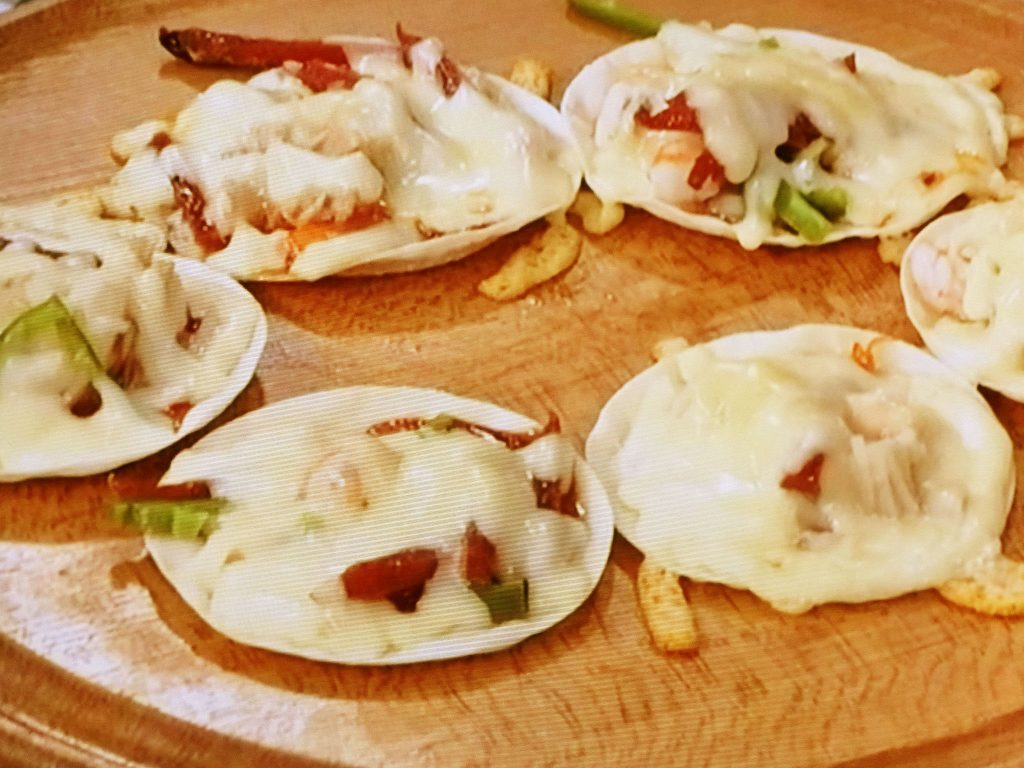 【きょうの料理】ギョーザの皮で一口ピザのレシピ・よゐこ（濱口優・有野晋哉）・後藤繁榮・有野晋哉・有野晋哉（よゐこ）・濱口優