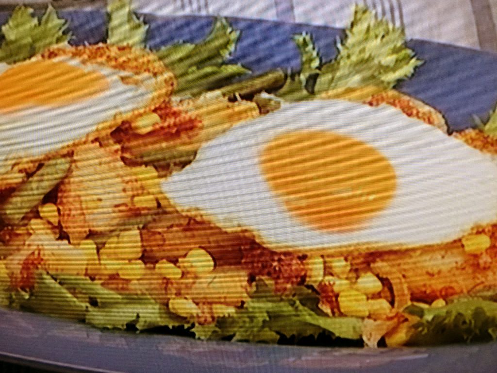 【キューピー３分クッキング】じゃが芋、いんげん、コンビーフのビネガー炒め 目玉焼きのせのレシピ・小林まさみ