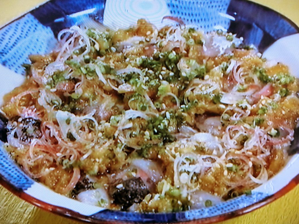 【おかずのクッキング】アジと焼きなすカルパッチョのレシピ・笠原将弘