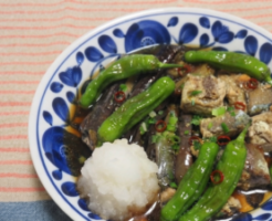 きょうの料理ビギナーズのレシピ・さば缶となすの南蛮ポン酢